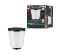 Paulmann ModuShine Abat-jour Marento IP44 anthracite, blanc | Abat-jour modulaire pour solutions d'éclairage personnalisées, protection IP44 contre les projections d'eau