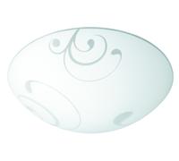 Paulmann MurPlafond DS Moderne DL DécorVerre Cercle Ornements Ø295mm