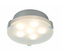 Paulmann MurPlafond Xeta Dimmable IR Télécommande LED 15W 200Mm Chrome Mat 230