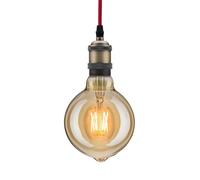 Paulmann Neordic Eldar Suspension Avec Prise Rouge Rouge