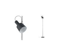 Paulmann Neordic Haldar Lampadaire max.1x20W E14 gris foncé/chrome mat 230V Métal13173