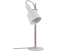 Paulmann Neordic lampe de bureau 1x20 W blanc-cuivre 79658