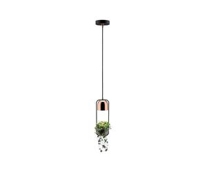 Paulmann Neordic lampe suspendue 1x20 W noir-cuivre 79749