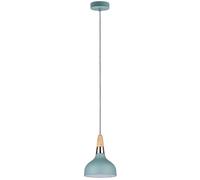 Paulmann Neordic lampe suspendue 1x20 W vert-cuivre-bois 79652