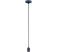 Suspension Tilla Neordic Max1x60w E27 Bleu Nuit 230v Tissu/Mét