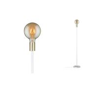 Paulmann Neordic Nordin Lampadaire max.1x20W E27 Blanc/Or Mat 230V Marbre / Me
