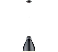 Paulmann Neordic Rolad 79609 Luminaire à suspendre LED E27 20 W cuivre mat, noir (mat)