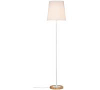 Paulmann Neordic Stellan 79634 Lampe sur pied LED E27 20 W blanc, bois