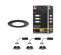 Paulmann Luminaire encastrable LED Set Nova Plus 93081 – 18 W Noir