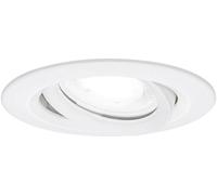 Paulmann Nova Plus Spot encastrable pour salle de bains LED GU10 6 W IP65 blanc mat