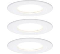 Paulmann Nova Spot encastrable pour salle de bains jeu de 3 LED LED 18 W IP44