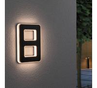 Paulmann Solaire-Lumière de numéro de maison LED, 8 Ce luminaire comporte des modules à LED prémontés de classes énergétiques A A++, A+, A