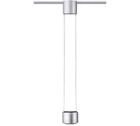 Paulmann Pendel Aldan Luminaire sur rail haute tension URail LED chrome (mat), noir