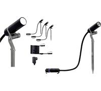 Paulmann Plantini Système d'éclairage Plug&Shine kit de démarrage pour projecteur de jardin à LED LED 10 W anthracite
