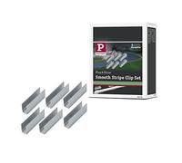 Paulmann Plug & Shine Neon Stripe 94215 Lot de 6 clips de montage pour lampe de jardin en aluminium Blanc