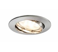 Paulmann Premium Lampes Encastrées Set Coin Transparent Rond Pivotant LED 3x6,