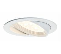 Paulmann Premium Spots Encastrés Albina Orientables LED 1x7,2W 350mA 125mm Blanc