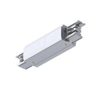 Paulmann ProRail3 alimentation électrique centrale 230 V argent | Alimentation électrique pour système triphasé, max. 3 680 W, pour applications professionnelles, notice de montage incluse