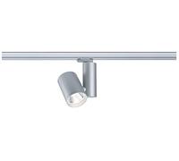 Paulmann 91346 Système de rail LED ProRail3 Zeuz 39° 33 W 4000 K 230 V à intensité variable Argent Systèmes de rail Rail de plafond en métal, plastique