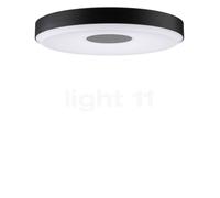 Paulmann Puric Pane Plafonnier LED, noir Ce luminaire comporte des modules à LED prémontés de classes énergétiques A A++, A+, A