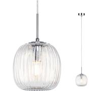 Paulmann Ruya 71143 Luminaire à suspendre E14 verre, chrome