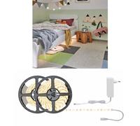 SimpLED Strip LED Blanc chaud Kit complet 7,5m revêtue 20W 300lm/m 60 LEDs/m 3000K 24VA Blanc G