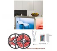 Paulmann Ruban LED SimpLED Kit complet 7,5 m revêtu RGB 26W 120 lm/m 30 LED/m 36 VA Blanc