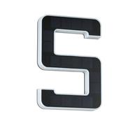 Paulmann 79846 Eclairage solaire pour numéro de maison 0.20 W blanc chaud noir