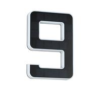 Paulmann Éclairage solaire pour numéro de maison 79850 0,20 W blanc chaud noir