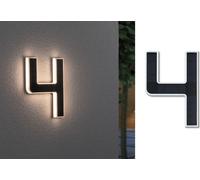 Paulmann Solar LED Lampe de numéro de maison numéro 4