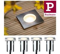Paulmann Special MiniPlus Spots Encastrés Carrés IP67 Base. 4x0,7W 2700K 1
