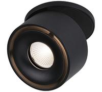 Paulmann Spircle plafonnier 1x8 W noir 93370