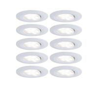 Paulmann Spot Encastré Ext Led Calla Par 10 Blanc