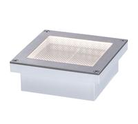 Paulmann Spot Encastré Solaire Led Aron 10x10 Cm acier inoxydable brossé