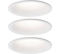 Paulmann Spot LED encastrable pour salle de bains jeu de 3 18.9 W