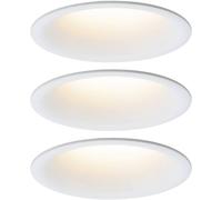 Paulmann Spot LED encastrable pour salle de bains jeu de 3 18 W