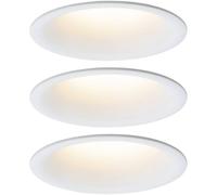 Paulmann Spot LED encastrable pour salle de bains jeu de 3 18 W