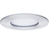 Paulmann Spot LED encastrable pour salle de bains jeu de 3 18 W aluminium (brossé)