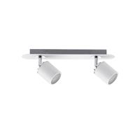 Paulmann Spotlight applique murale 2x10 W blanc-chrome 66718