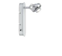 Paulmann Spots Mac ² Rond Bâton 1x20W GU4 Chrome Mat 230/12V 60VA Kunststo