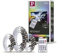Paulmann TV Strips 55 Zoll 78880 Ruban LED (Base) avec connecteur USB 5 V 2 m RVB Package 1 set