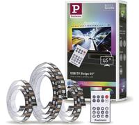 Paulmann TV Strips 65 Zoll 78881 Ruban LED (Base) avec connecteur USB 5 V 2.4 m RVB 1 set