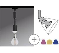 Paulmann Urail Luminaire sur rail haute tension URail E14 noir (mat)
