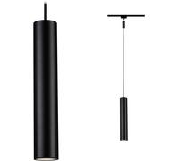 Paulmann URail Pendel Catalejo Luminaire sur rail haute tension URail GU10 noir (mat)