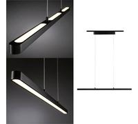 Paulmann URail Pendel Lento Luminaire sur rail haute tension URail LED noir (mat)