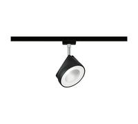 Luminaire sur rail haute tension Paulmann URail LED intégrée 14 W LED noir (mat), chrome