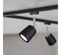 Paulmann Cover Luminaire sur rail haute tension URail GU10 10 W LED noir (mat), chrome