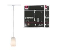 Paulmann – Luminaire sur rail haute tension universel E27 20 W LED blanc, chrome
