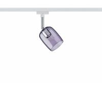Paulmann URail Système De Rail Spot Blossom Max. 1x25W G9 Blanc/Rose Transparent