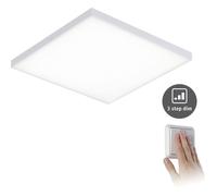 Paulmann Panneau LED Velora carré 79821 - 1x17W gradable, blanc dépoli, 3000K